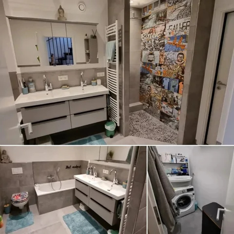 Familienbad – Fotocollage