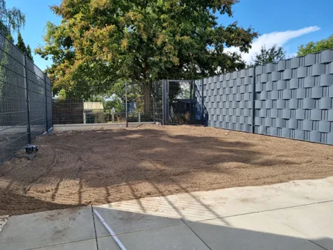 Garten – Aufnahme vor der Begrünung